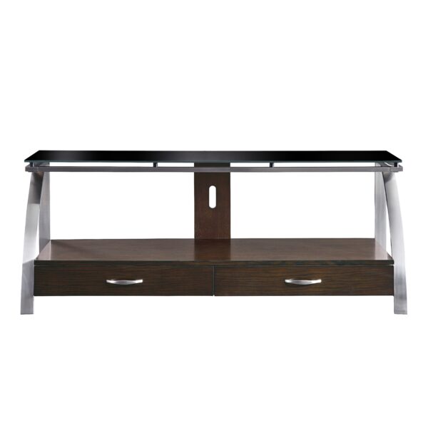 Tioga 60" Television Stand - Espresso - Black