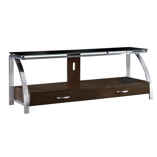 Tioga 60" Television Stand - Espresso - Black - Image 3